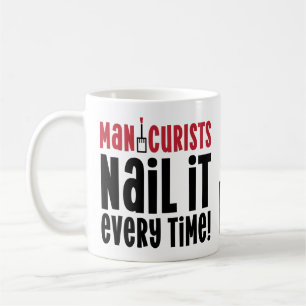 Maniküre Nageltechnikerin Kosmetikerin Maniküre Sa Kaffeetasse