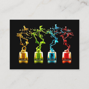 Maniküre Salon - Nageltechniker - Nagelart Visitenkarte