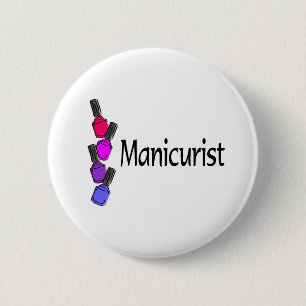 Manikürist-Polnisches Button