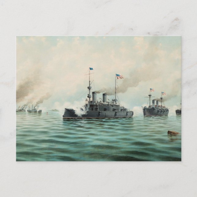 Manila Bay: "Du kannst Feuer machen, wenn du berei Postkarte (Vorderseite)