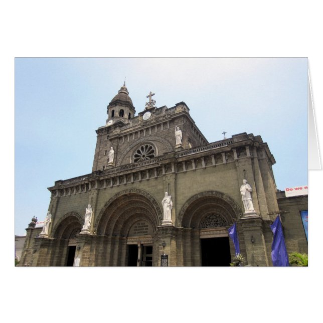 Manila Kathedrale (Vorderseite (Horizontal))
