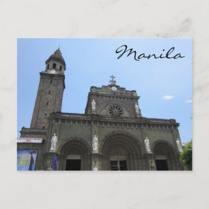 Manila Kathedrale Postkarte