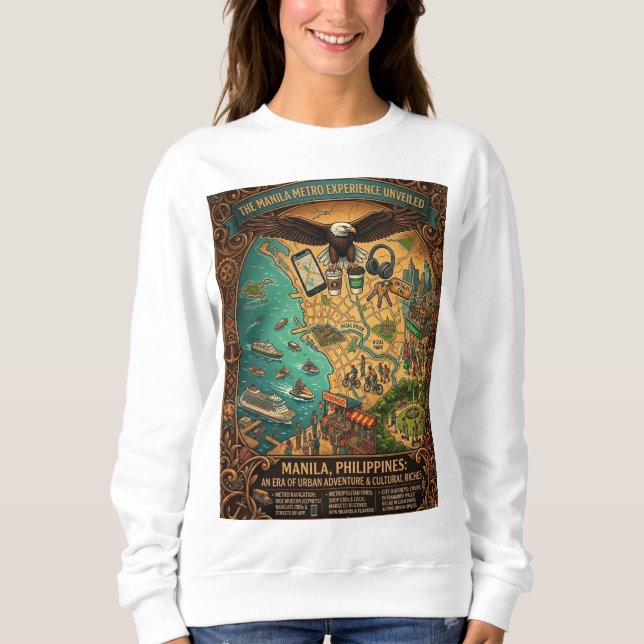 Manila Metro Experience Sweatshirt (Vorderseite)