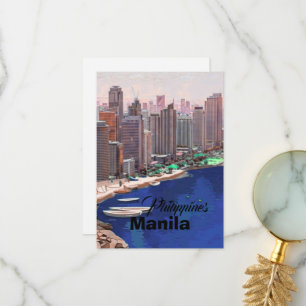 Manila Philippinen Postkarten Kunst,Philippinen Re
