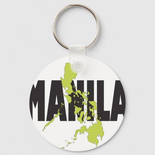 Manila, Philippinen Schlüsselanhänger (Vorderseite)