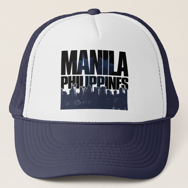 Manila PHILIPPINEN Truckerkappe (Vorderseite)