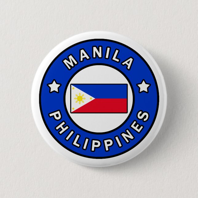 Manila Philippines Button (Vorderseite)