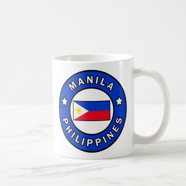 Manila Philippines Kaffeetasse (Rechts)