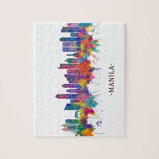 Manila Philippines Skyline (Vertikal)