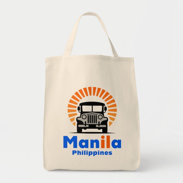 Manila Philippines Southeast Asia Tragetasche (Vorne)
