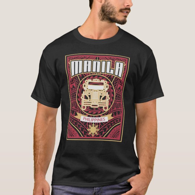 Manila Philippines T-Shirt (Vorderseite)