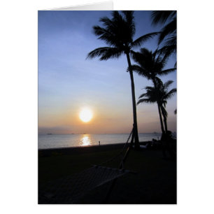 manille de couché de soleil