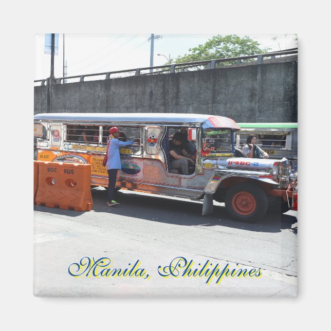 Manille, Philippines, aimant (Devant)
