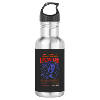 MANIPULATE LESSONS LEARN DESIGN WATER BOTTLE  EDELSTAHLFLASCHE