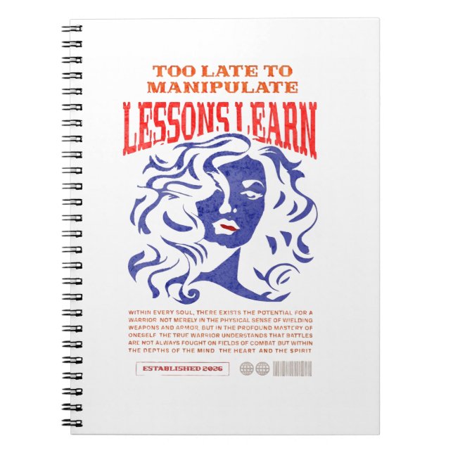 MANIPULATE LESSONS LEARN SPIRAL PHOTO BOOK  NOTIZBLOCK (Vorderseite)