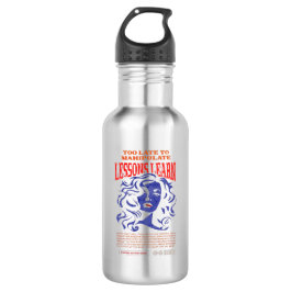 MANIPULATE LESSONS LEARN WATER BOTTLE EDELSTAHLFLASCHE