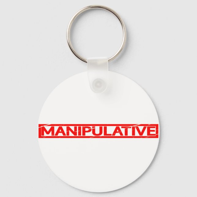 Manipulative Briefmarke Schlüsselanhänger (Vorderseite)