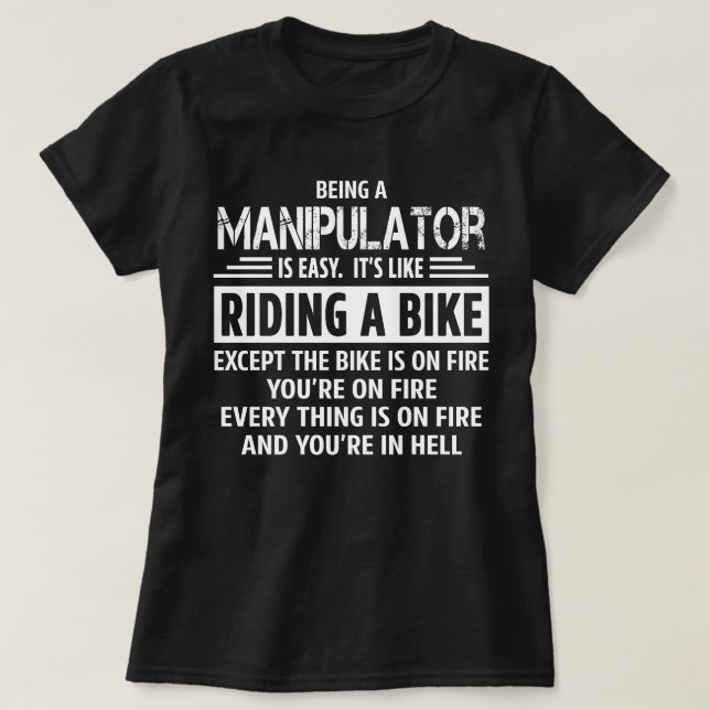 Manipulator T-Shirt (Design vorne)