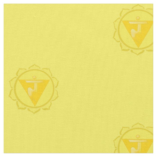 Manipura- oder Solarplexus chakra-Stoff Stoff (Nahaufnahme)