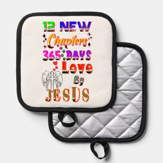 Manique 12 Nouveaux Chapitres 365 Jours Amour De Jésus (Recto/Verso)