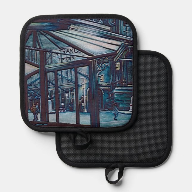 Manique Astor Place Aborigènes, NYC (Recto/Verso)