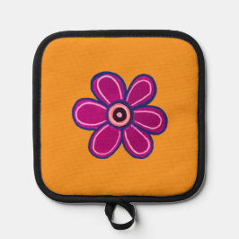 Manique Bright Abstrait Flower Art