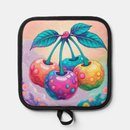 Manique Cerises colorées