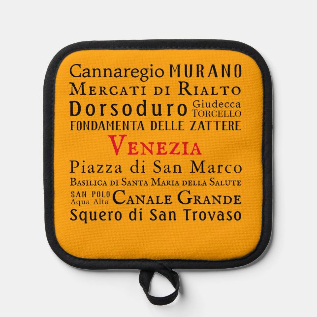 Manique Ciao Venezia ! Impression Canvas (Recto)