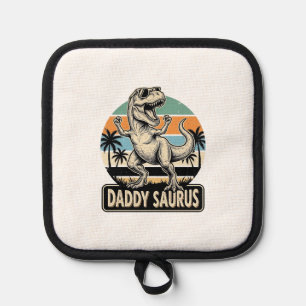 Manique Conception de t-shirt de dinosaure rétro Papa Saur
