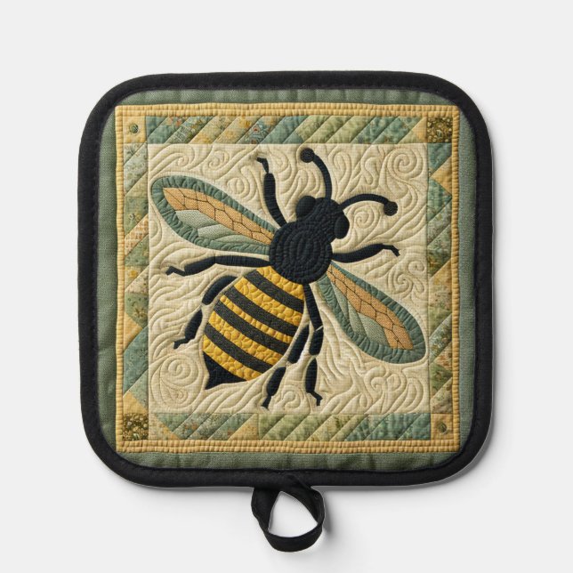 Manique Couette Faux Honeybee Deux (Recto)