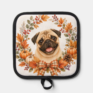 Manique Couronne de pug automnale