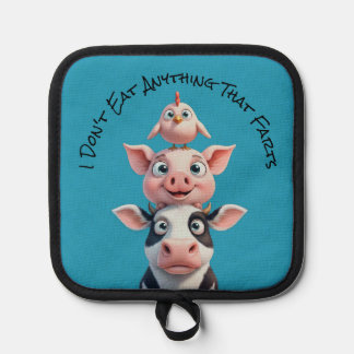 Manique Cow, Pig & Chicken - I Don't Eat Anything...