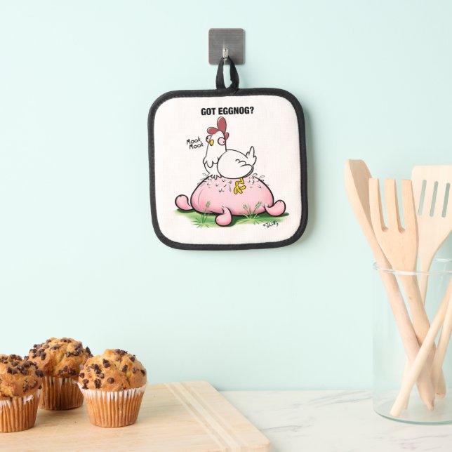 Manique Eggnog ? par Jeff Willis Art (In situ (suspendu))