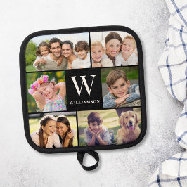 Manique Famille Monogramme 6 Photo Collage