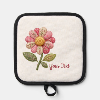 Manique Fleur patchwork dans le style country
