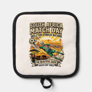 Manique Frappeur de squelette de jour de match d'Afrique d