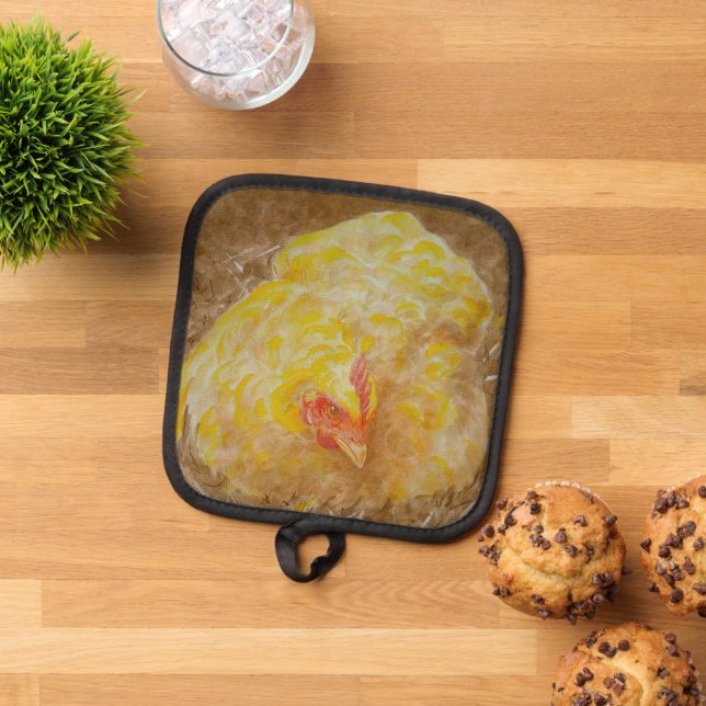 Manique Goldie le poulet (De haut en bas)