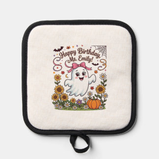 Manique Joyeux Anniversaire Mlle Emily Halloween Fantôme C