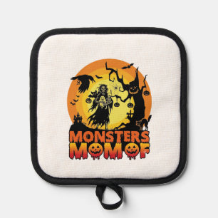 Manique La maman des monstres Halloween Monstre Fantôme Sq