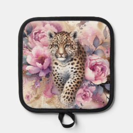 Manique Leopard Cub et Rose Cutboard