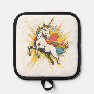 Manique Licorne d'explosion de bande dessinée (1)