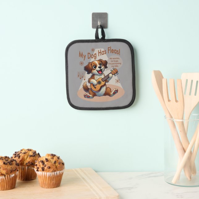 Manique Mon Chien A Fleas Ukulele Tuning Chanson (In situ (suspendu))