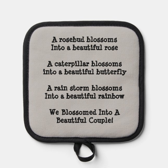 Manique Papillons rose et arcs-en-ciel (Recto)