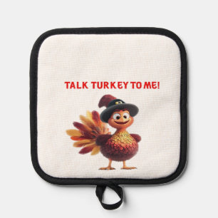 Manique Parle dinde à moi drôle de conception de Thanksgiv
