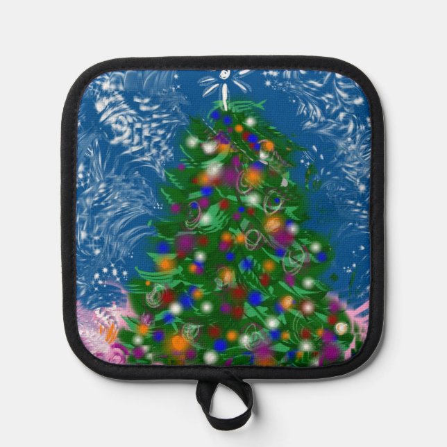Manique Porte-pots Christmas Tree v1 (Recto)