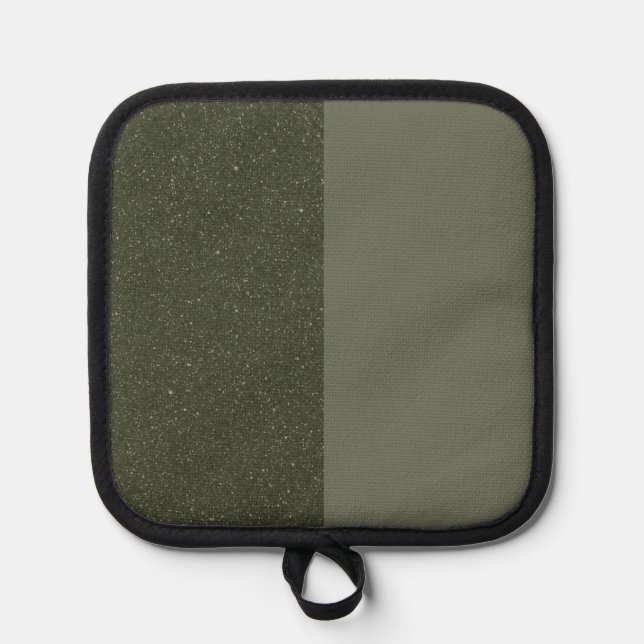 Manique Pot de texture Split vert Moss - Personnalisable (Recto)
