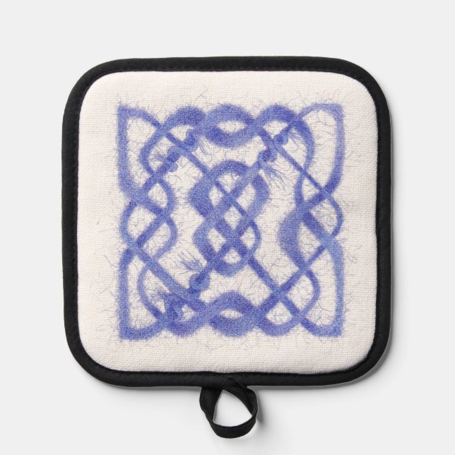 Manique Pot-noeud CELTIQUE VIOLET (Recto)