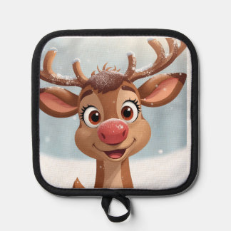 Manique Potholder with Christmas design