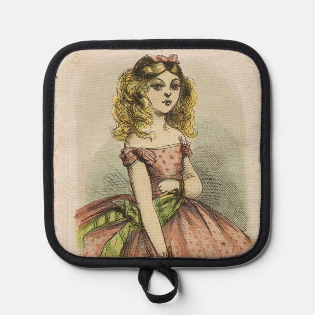 Manique Retro Romantic Valentine's Day Card, 19th century (Recto)