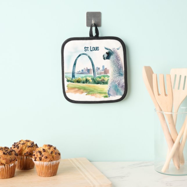 Manique Saint Louis Arch Llama Souvenir (In situ (suspendu))